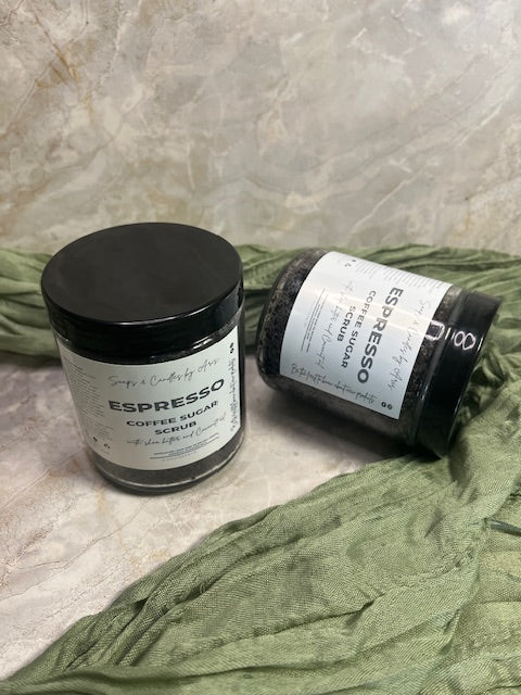 Espresso Coffee Sugar Body Scrub