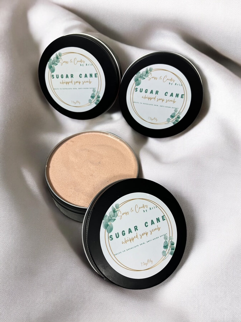 Sugar Cane Whipped Soap Scrub
