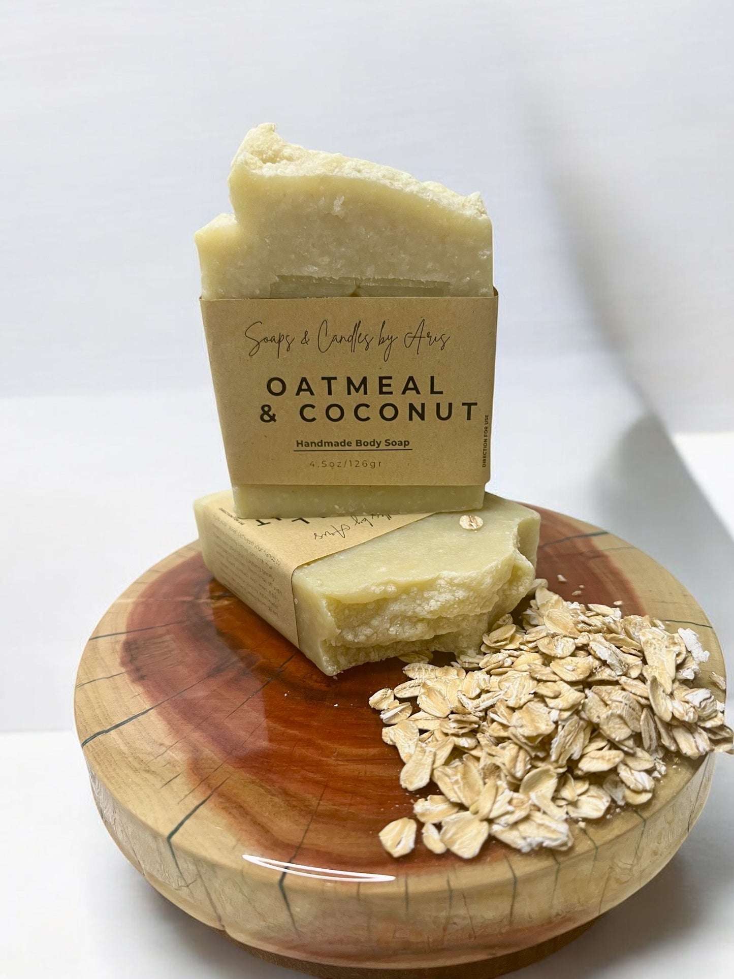 Oatmeal & Coconut  Soap