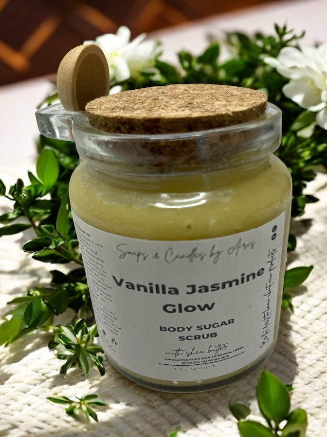 Vanilla Jasmine Glow Body Scrub