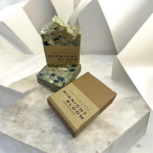 Midnight Bloom Handmade Soap