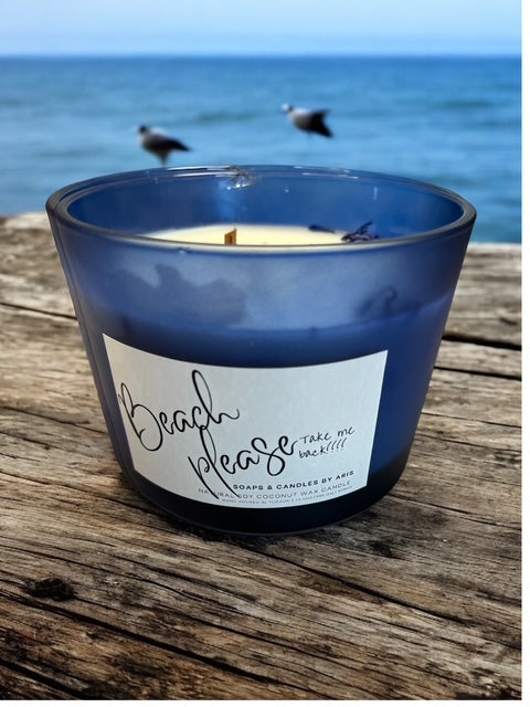 Beach Please Candle