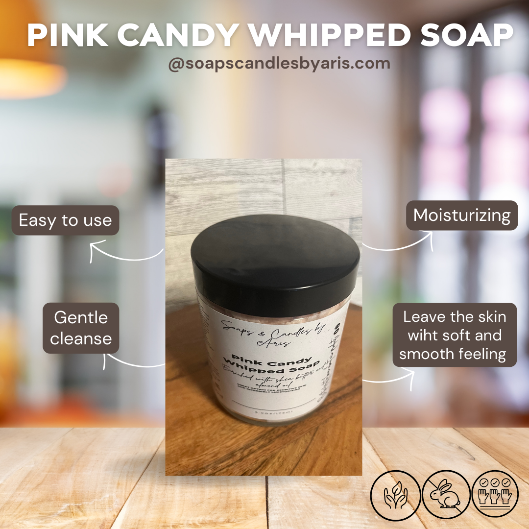 Pink Candy Whipped Soap