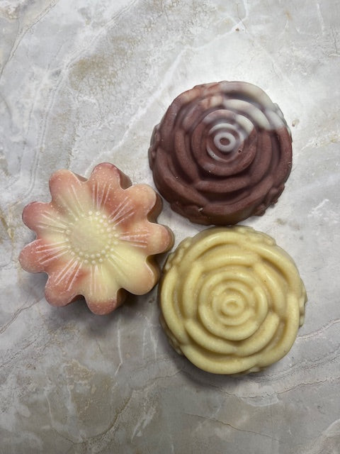 Flowers Soap Trio
