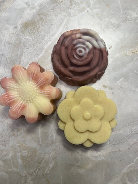 Flowers Soap Trio