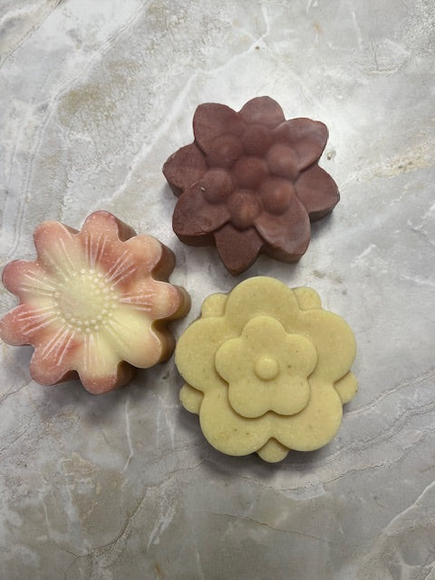 Flowers Soap Trio