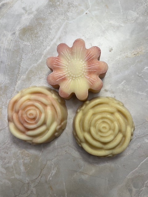 Flowers Soap Trio