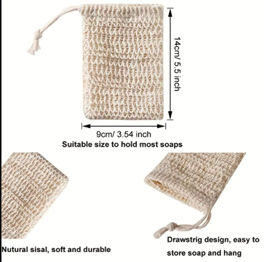 Sisal Soap Saver Bag