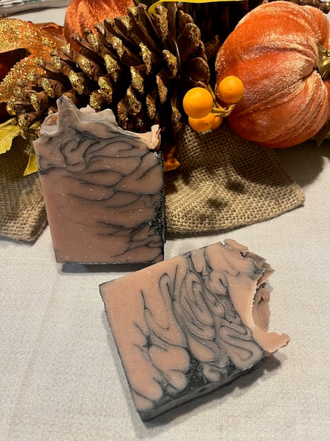 Sonoran Ember Handmade Soap. Red Moroccan Clay, Activated Charcoal & Botanical Essential Oils
