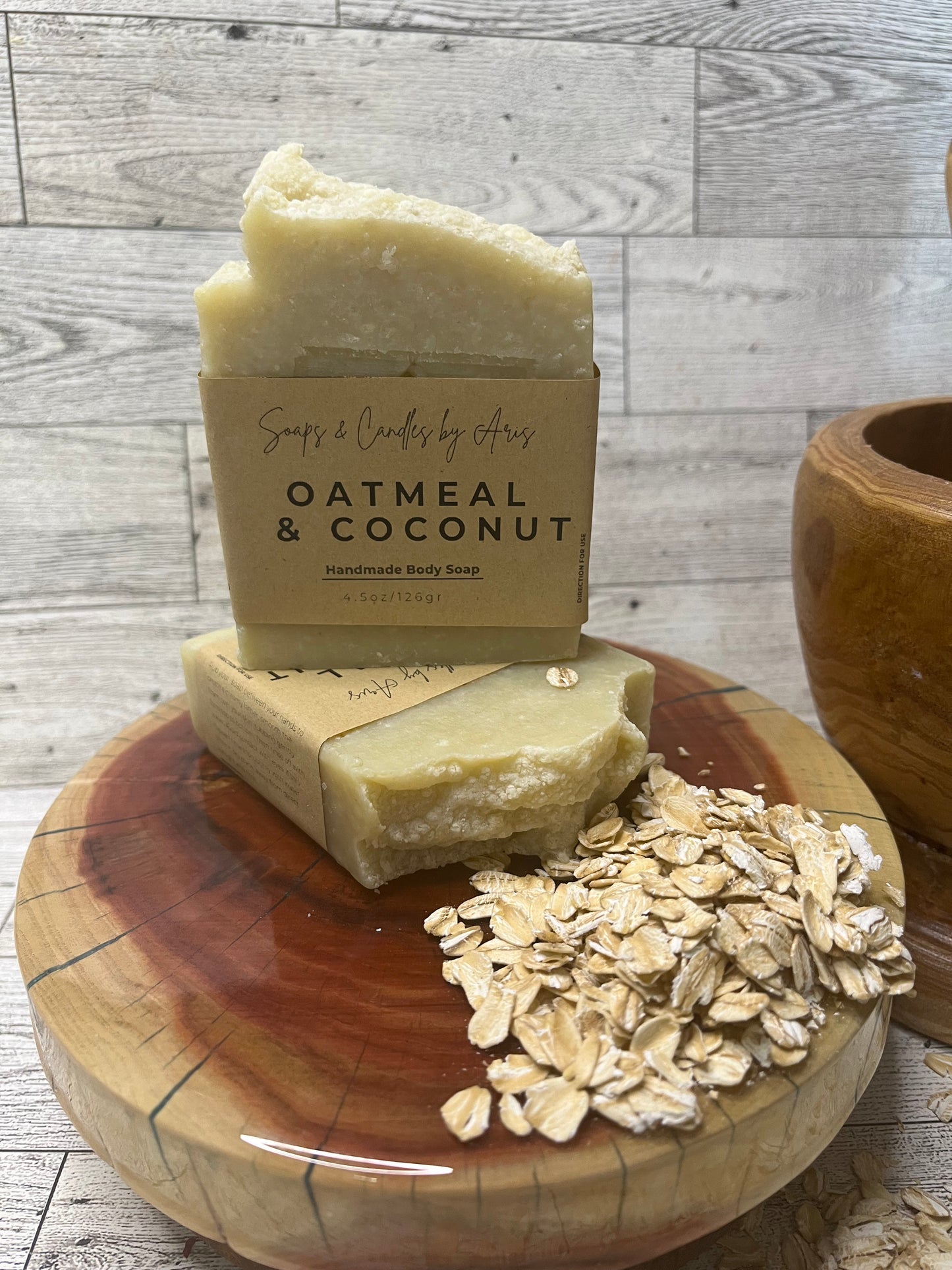 Oatmeal & Coconut  Soap