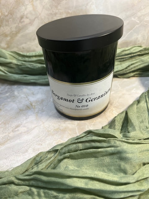 Bergamot & Geranium Candle
