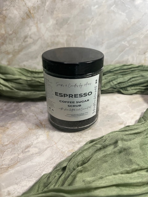Espresso Coffee Sugar Body Scrub