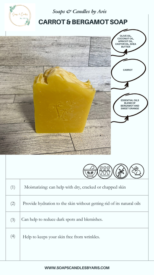 Carrot & Bergamot Soap