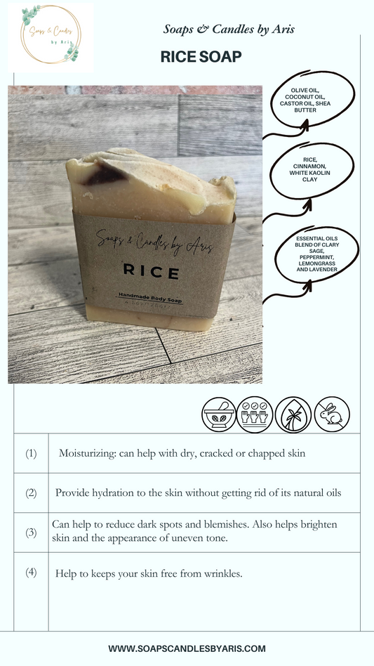 Rice Soap (Jabón de arroz)