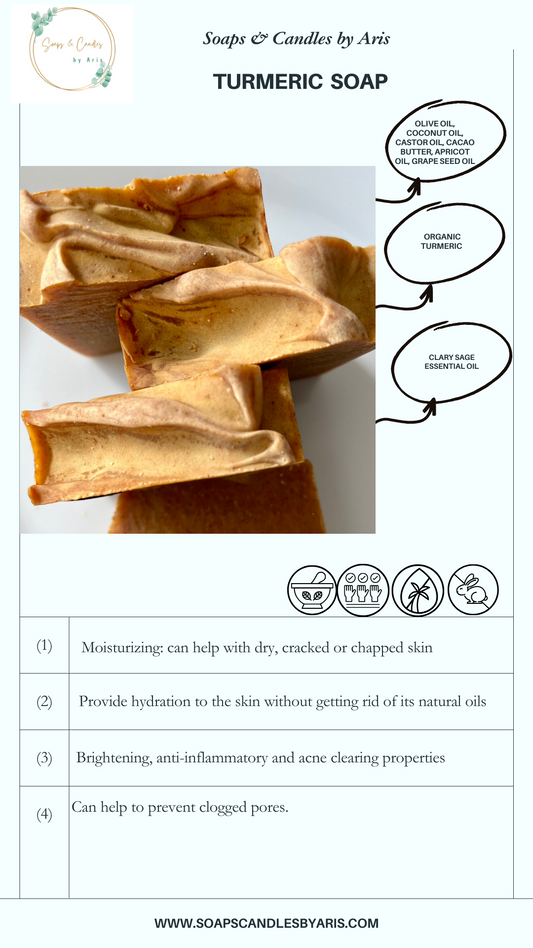 Turmeric Brightening  Soap