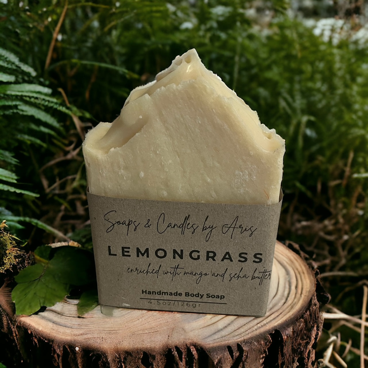 Lemongrass  Natural Face and Body Soap