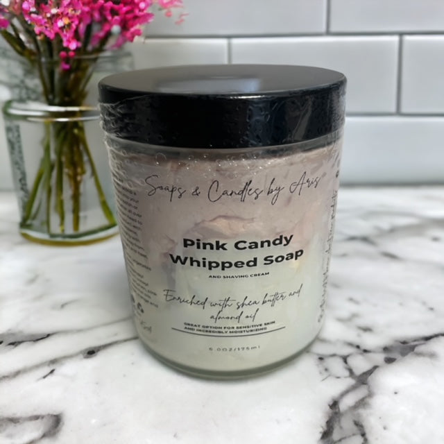 Pink Candy Whipped Soap