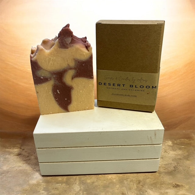 Desert Bloom – Calming Oatmeal & Calamine Clay Soap