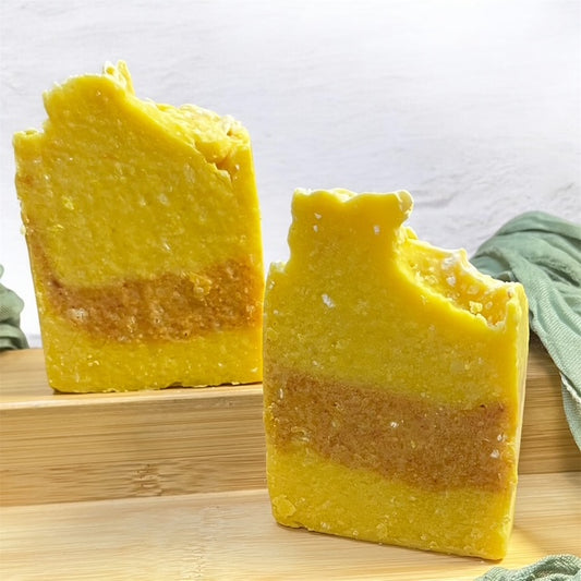 Desert Sunrise – Carrot & Turmeric Handmade Soap