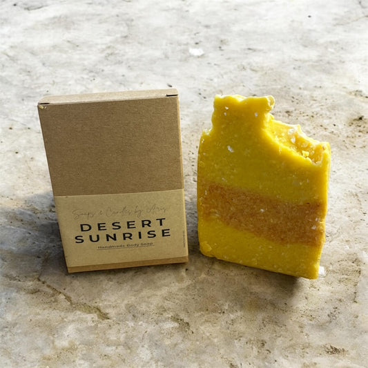 Desert Sunrise – Carrot & Turmeric Handmade Soap