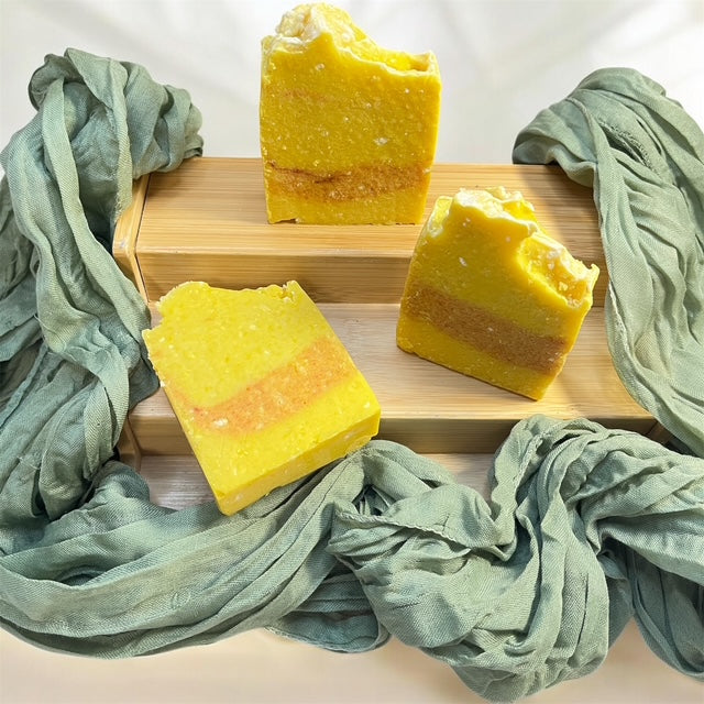Desert Sunrise – Carrot & Turmeric Handmade Soap