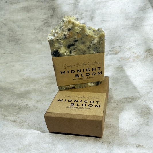 Midnight Bloom Handmade Soap