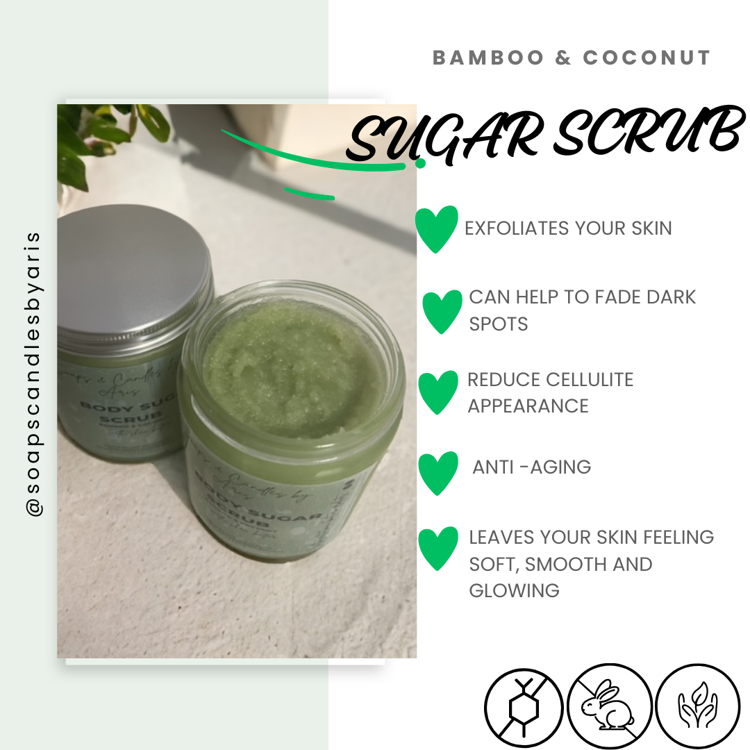 Sugar Scrub Bamboo and Coconut